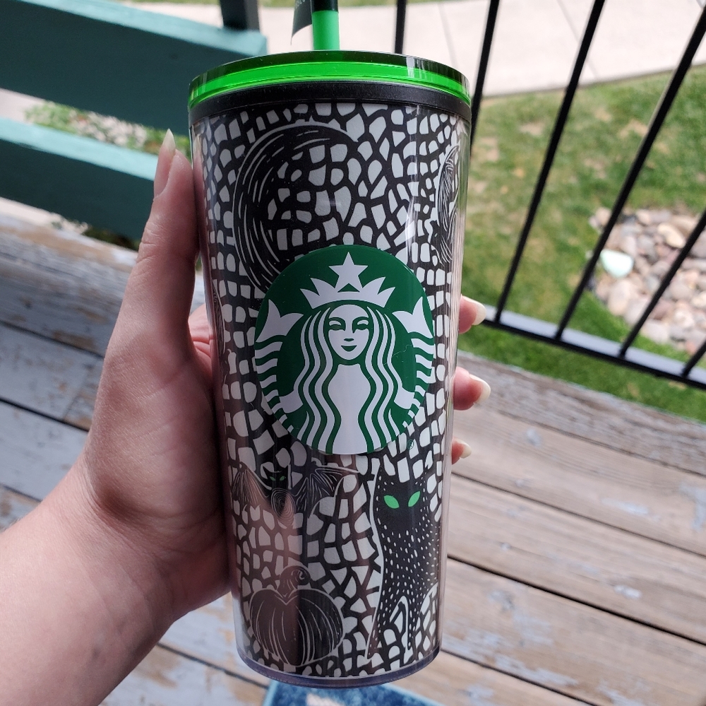 Glow in the dark Starbucks Tumbler